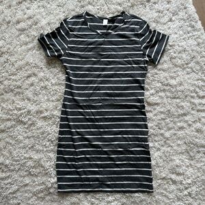 Striped T-Shirt Dress
